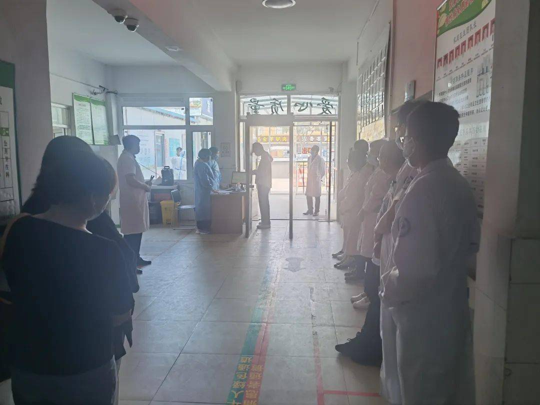 胶州市胶莱街道胶莱中心卫生院开展疫情应急演练