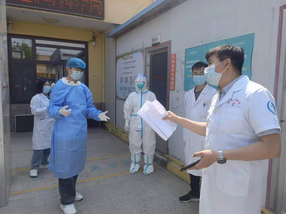 胶州市胶莱街道胶莱中心卫生院开展疫情应急演练