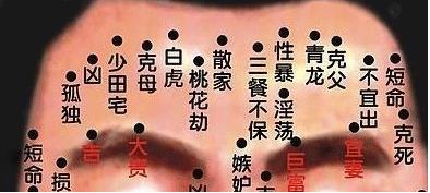 痣相图解10大福痣,男人福痣十大福痣图（图）